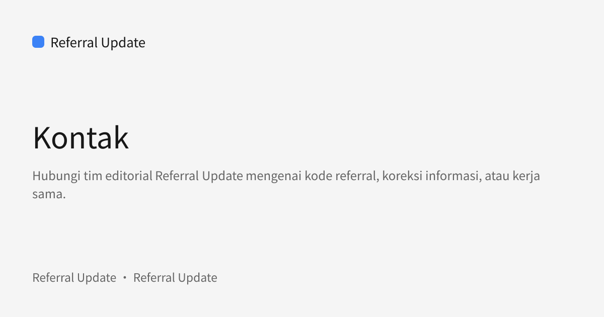 Sampul bagikan: Kontak